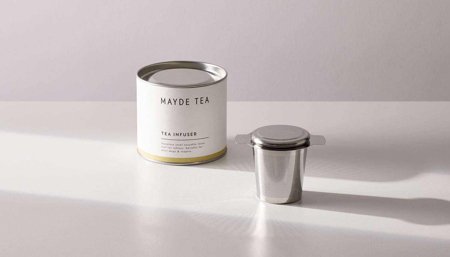 Mayde Tea Stainless Steel Infuser